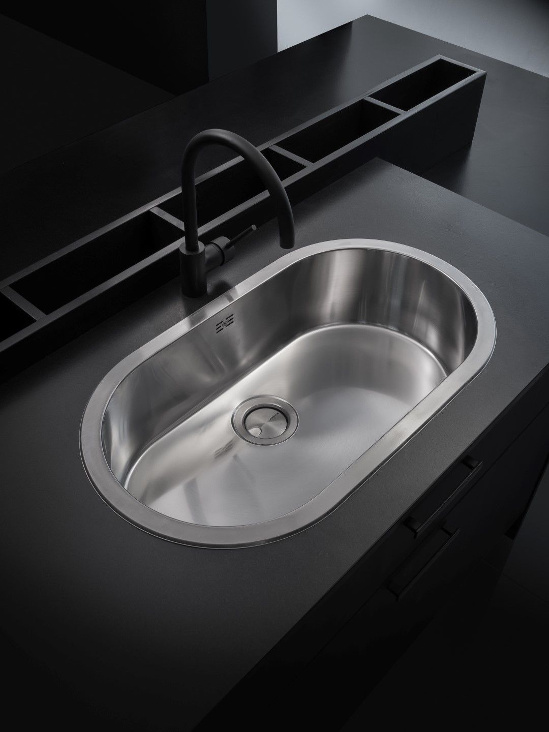 Bacha Acero Johnson CURVE Marmoleria Giacomo Portaro